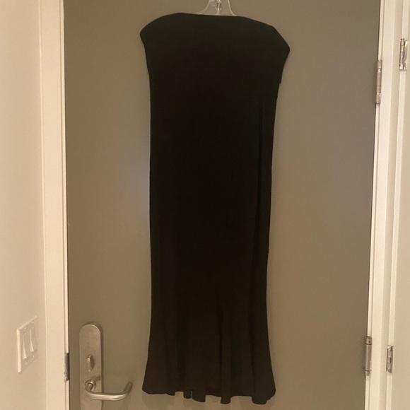 NWT Norma Kamali Black Strapless Dress - Picture 11 of 16